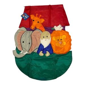 Decorative flag "Noah's Ark"   Windsculps ~ 31"x 40"~New